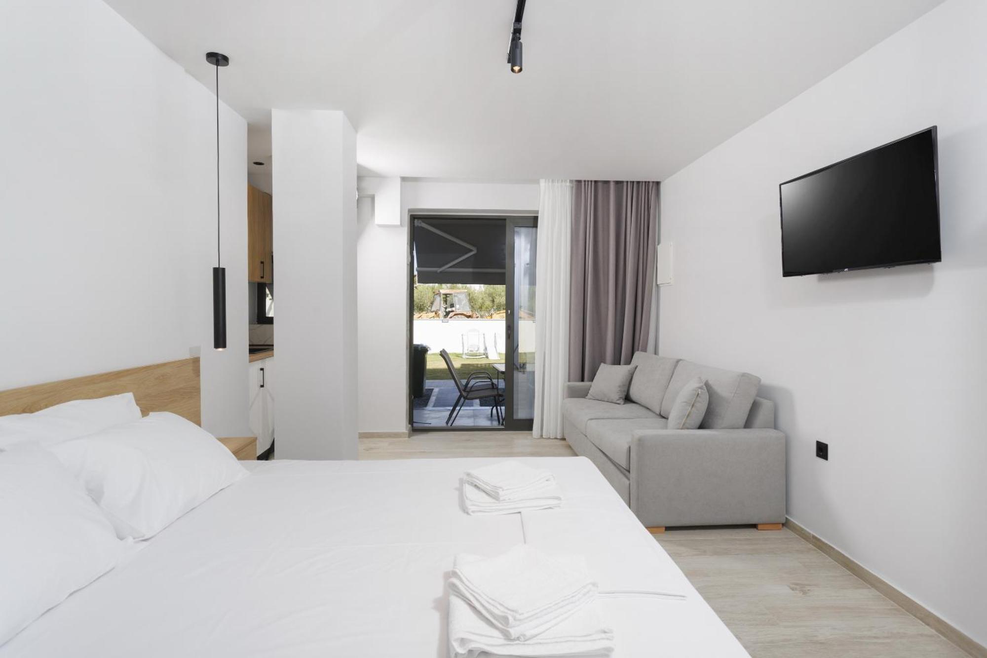 Rigas Boutique Rooms Pefkochori Dış mekan fotoğraf