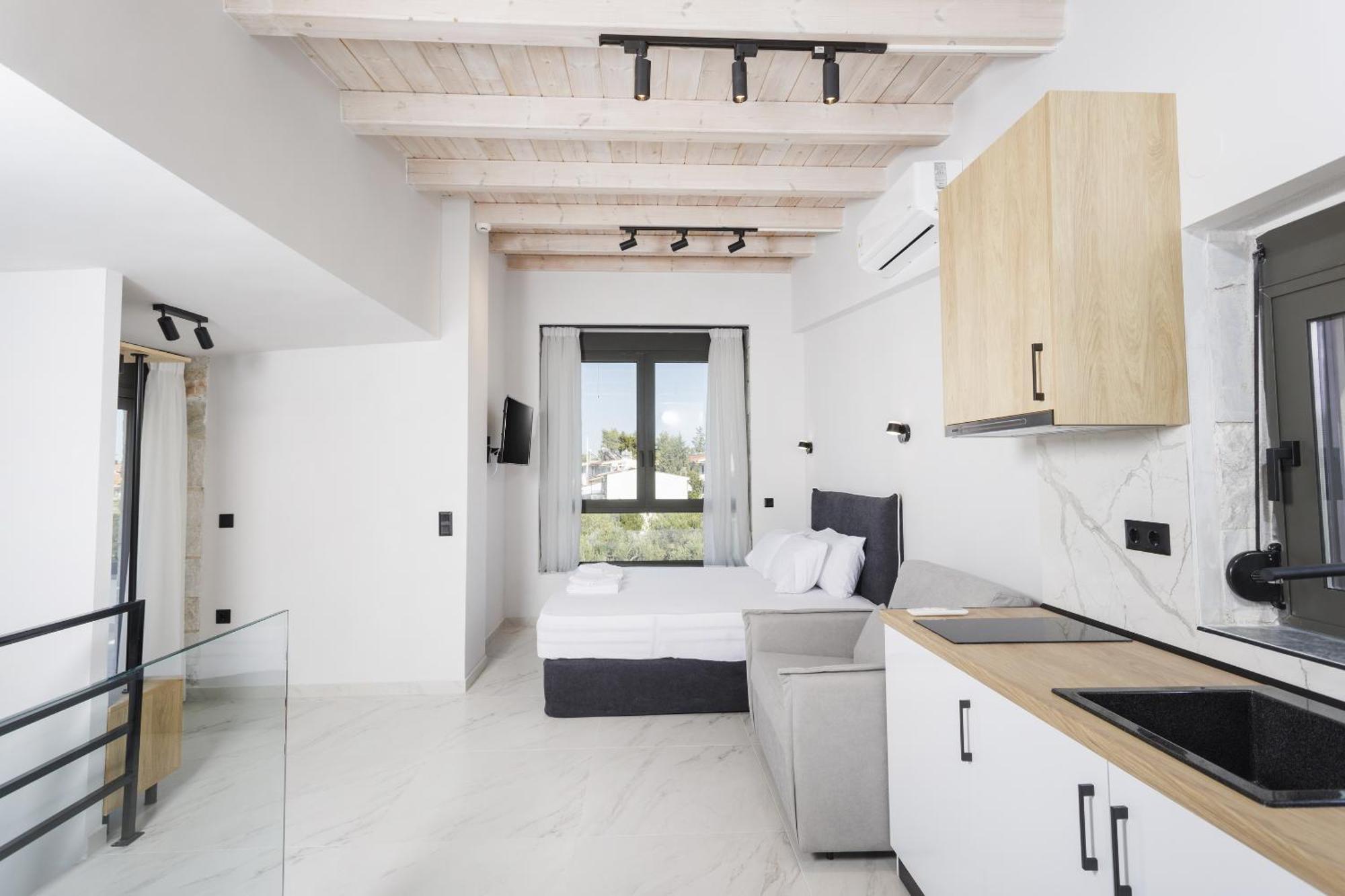 Rigas Boutique Rooms Pefkochori Dış mekan fotoğraf