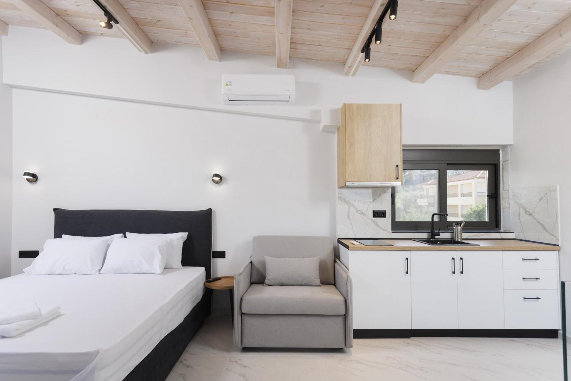Rigas Boutique Rooms Pefkochori Dış mekan fotoğraf